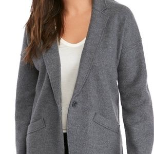NWT 398.00 EILEEN FISHER SLOUCHY JACKET IN RESPONSIBLE BOILED WOOL